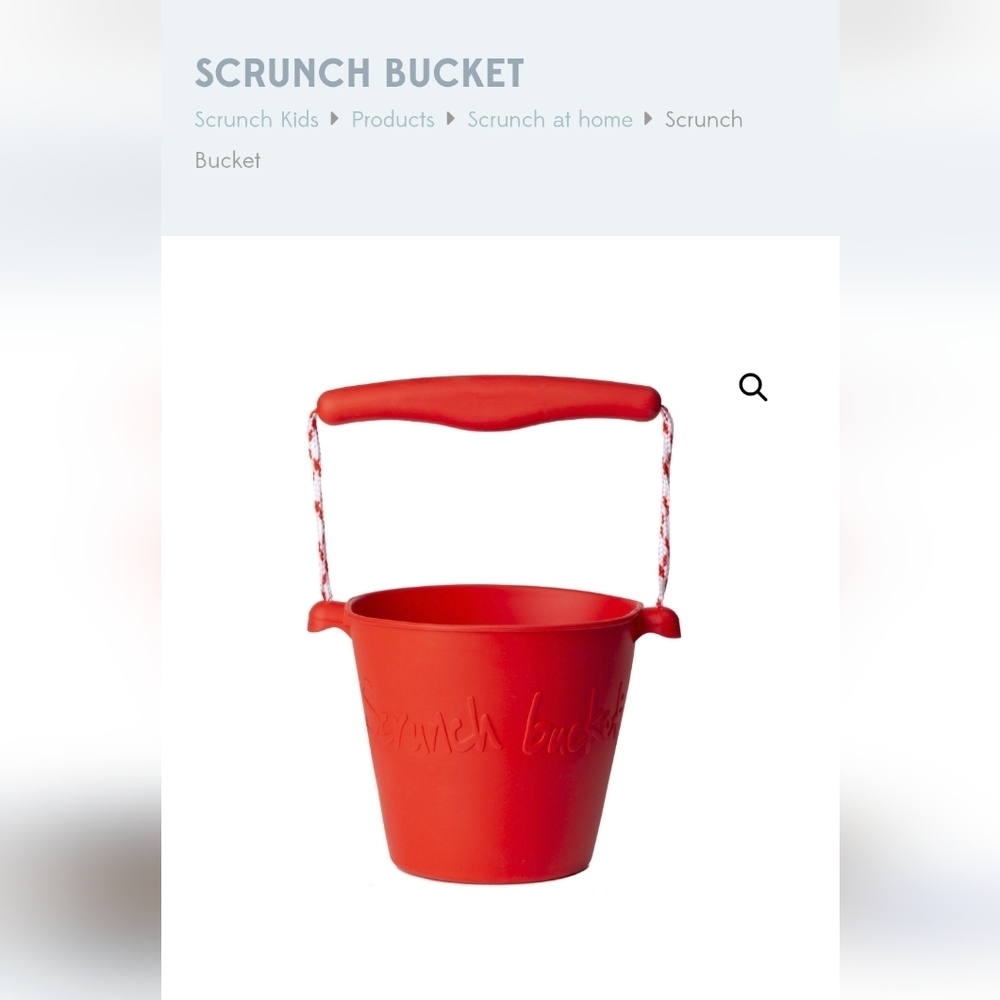 Scruch buckets Beach Sand Toys For Beach, Sandbox Vacation Travel Toys, 2
